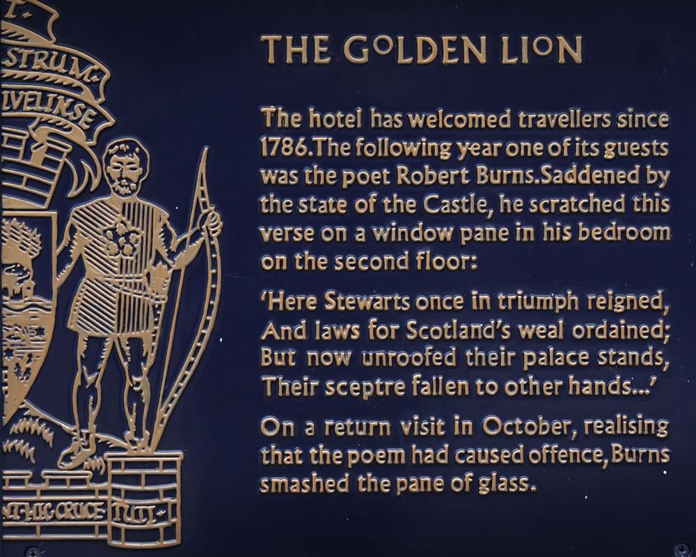 Golden Lion Hotel Stirling Eksteriør billede